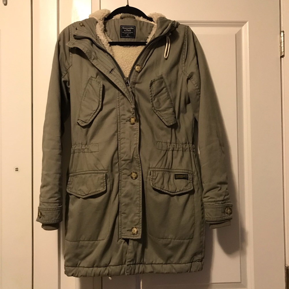 Abercrombie Sherpa-lined Parka